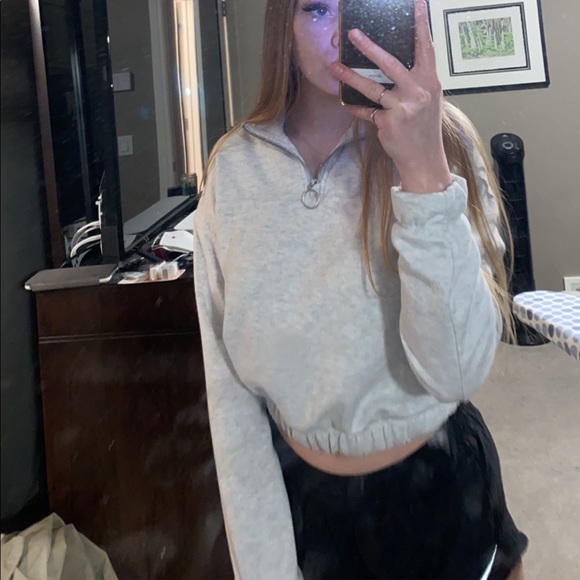 garage quarter zip sweater - Picture 2 of 3